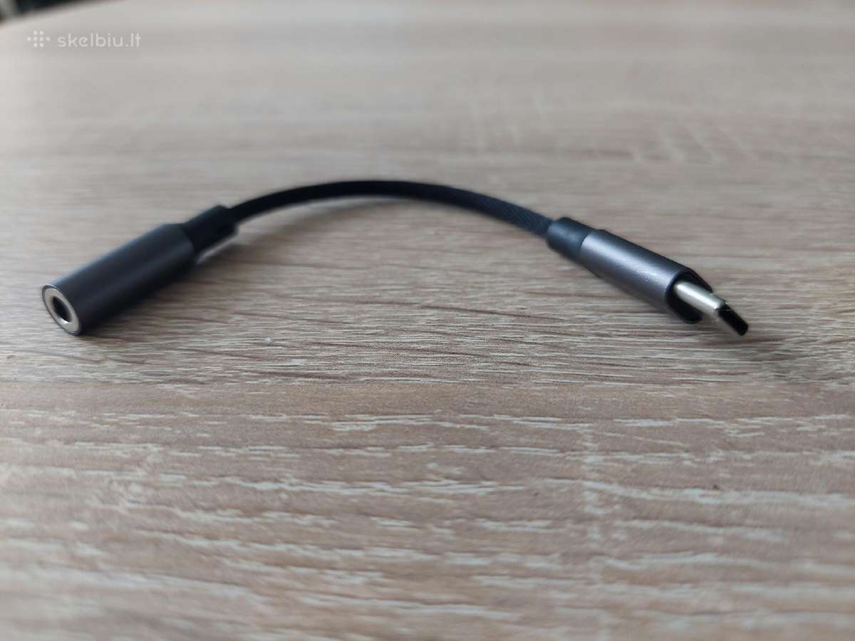 Usb С to 3,5 mm ausinių lizdas - nuotraukos Nr. 3
