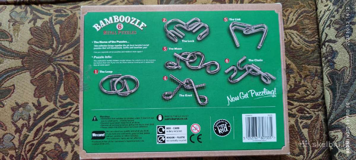 Bamboozle Metal Puzzles žaidimas - nuotraukos Nr. 4