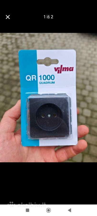 Vilma Qr1000 be įžeminimo 52vnt.