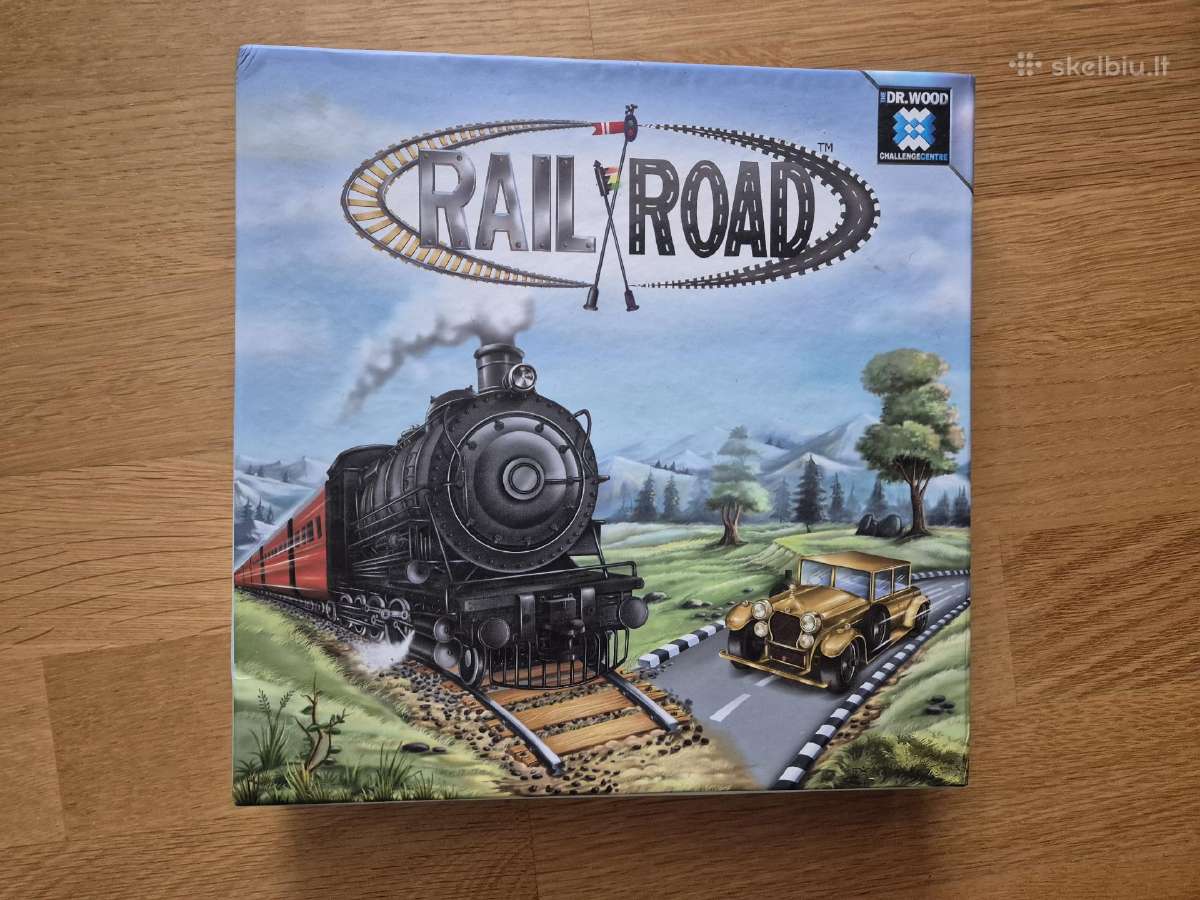 Stalo žaidimas „Rail road"