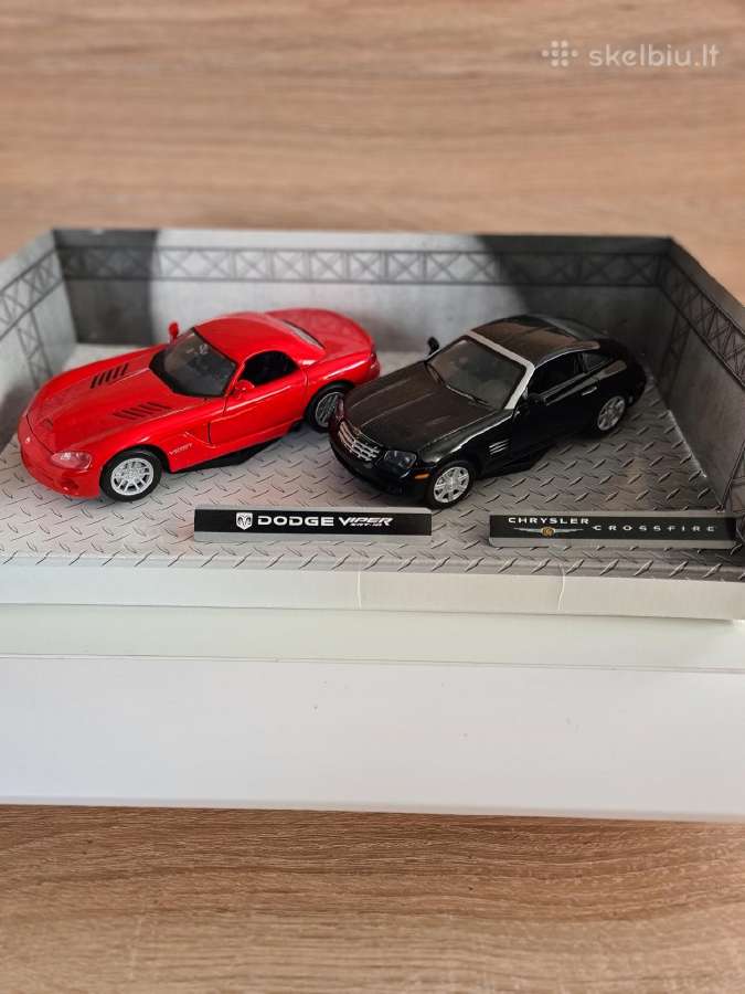 Dodge viper srt -10 irchrysler crossfire 1:24 - nuotraukos Nr. 2