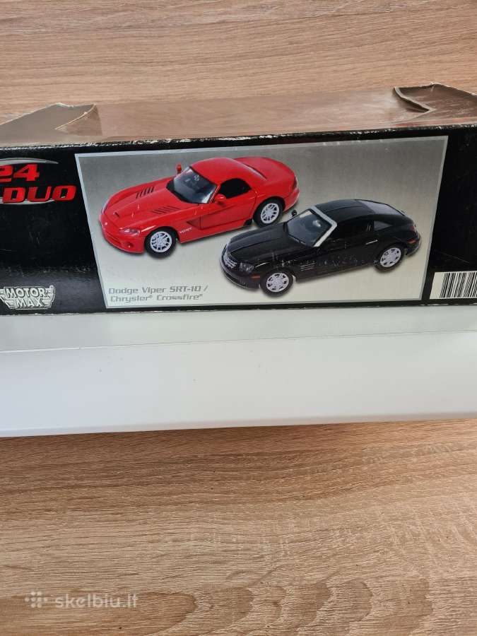 Dodge viper srt -10 irchrysler crossfire 1:24 - nuotraukos Nr. 3
