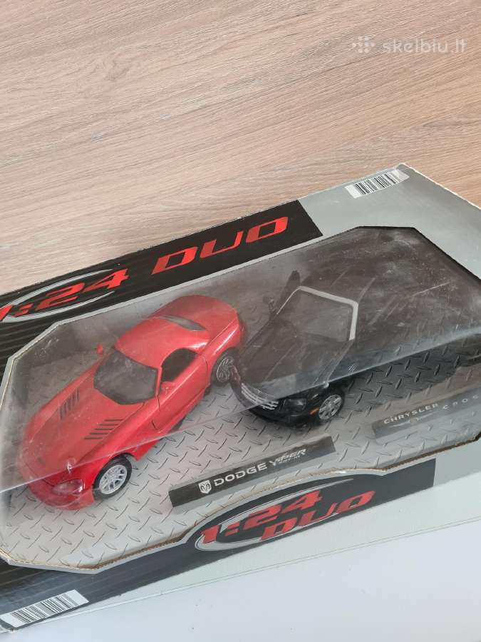 Dodge viper srt -10 irchrysler crossfire 1:24 - nuotraukos Nr. 4