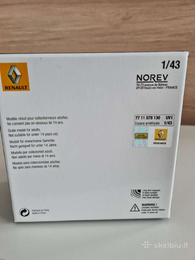 Renault Espace 1:43 - nuotraukos Nr. 4