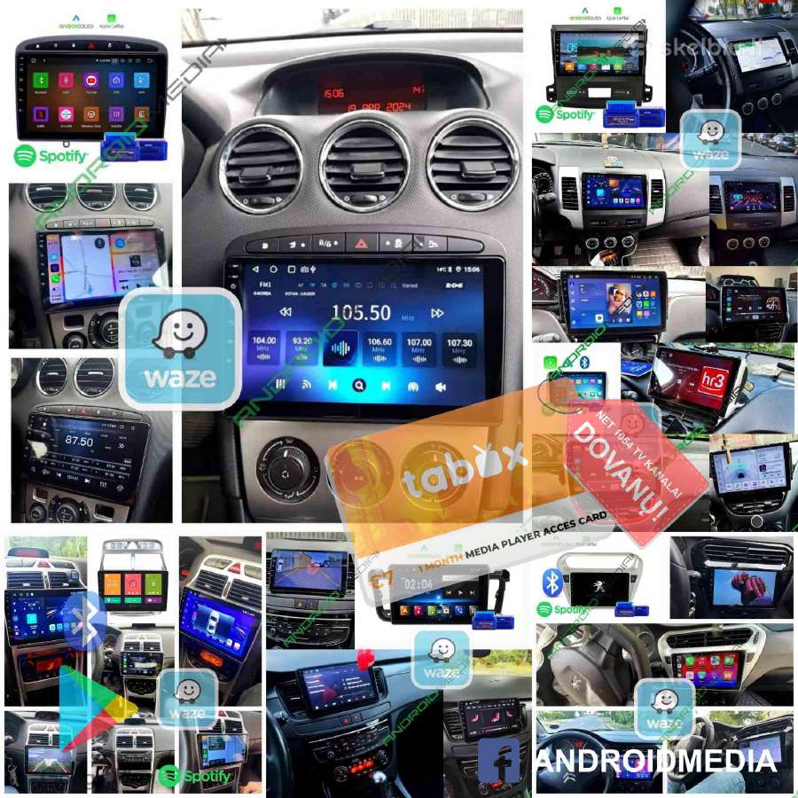 Peugeot Android Multimedijos / Multimedia