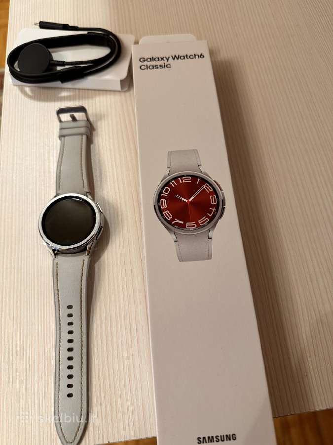 Samsung Galaxy Watch 6 Classic Lte 43 mm Silver