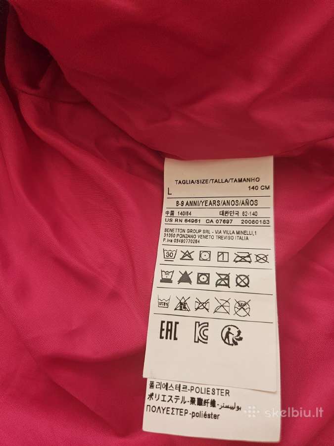 Benetton striukės - nuotraukos Nr. 4