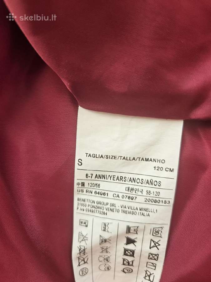 Benetton striukės - nuotraukos Nr. 2
