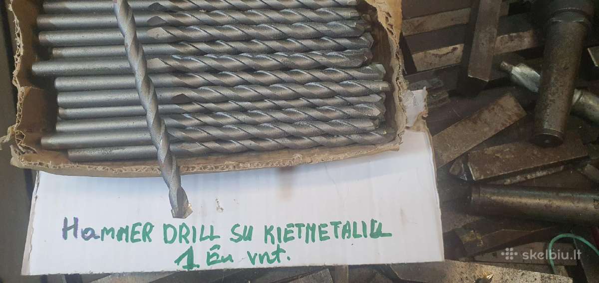 Spiraliniai grąžtai,cilindras konusiniai - nuotraukos Nr. 10