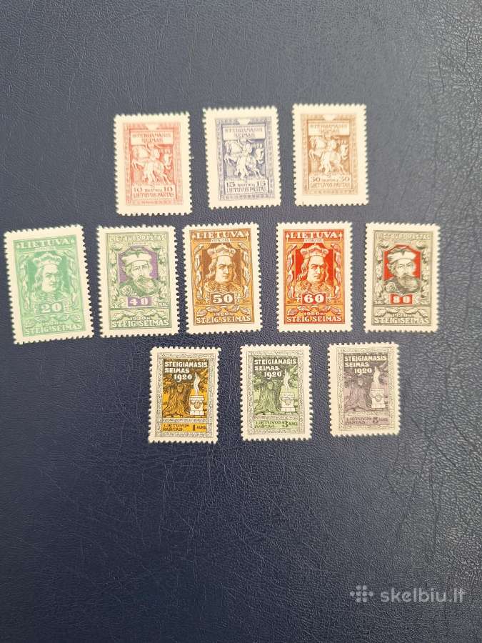 Lietuva 1920 m. Seimas, švarūs