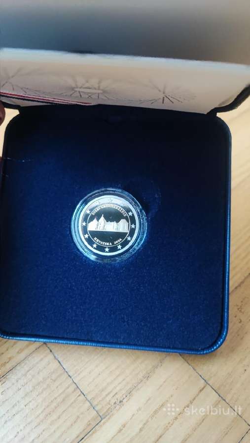 2024 Kroatijos 2€ proof moneta - nuotraukos Nr. 3