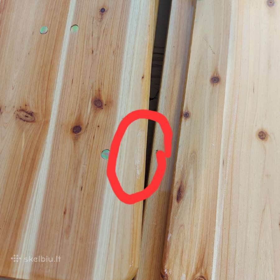 Medžio baldai terasai,balkonui ir jiems pasėdukai - nuotraukos Nr. 17
