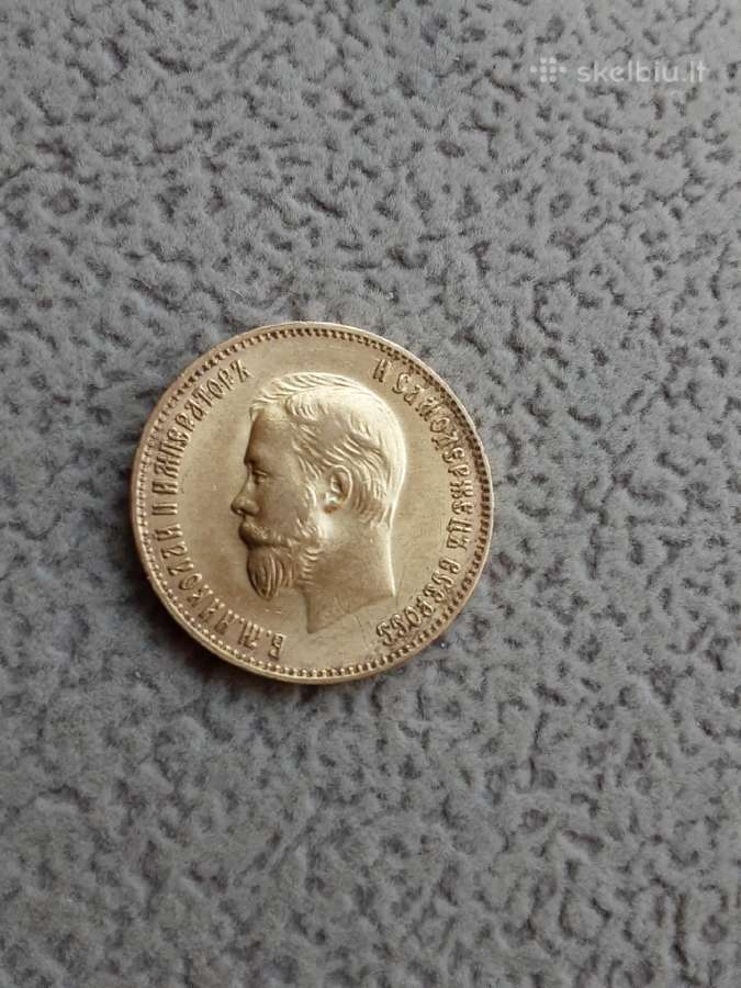 Perku 5 rubliu, 7,5 rubliu,10 rubliu.15 rubliu