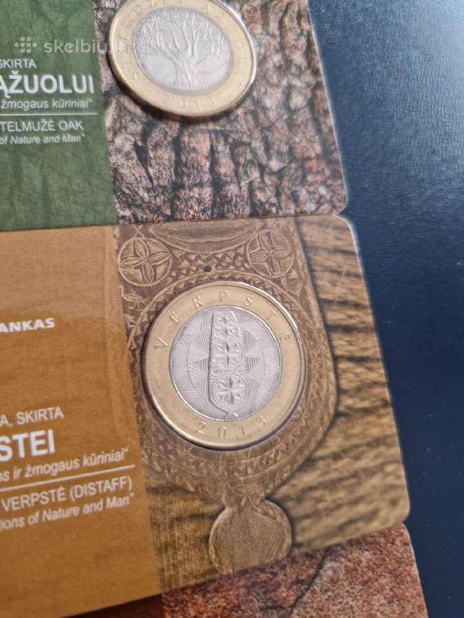 2 litų proginės monetos 2013m (kortelėse) - nuotraukos Nr. 10