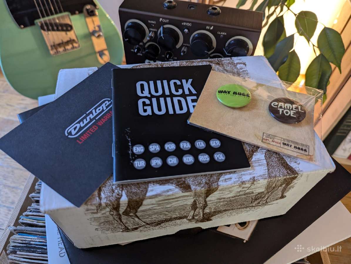 Dunlop Way Huge Whe209 Camel Toe Triple Overdrive - nuotraukos Nr. 4