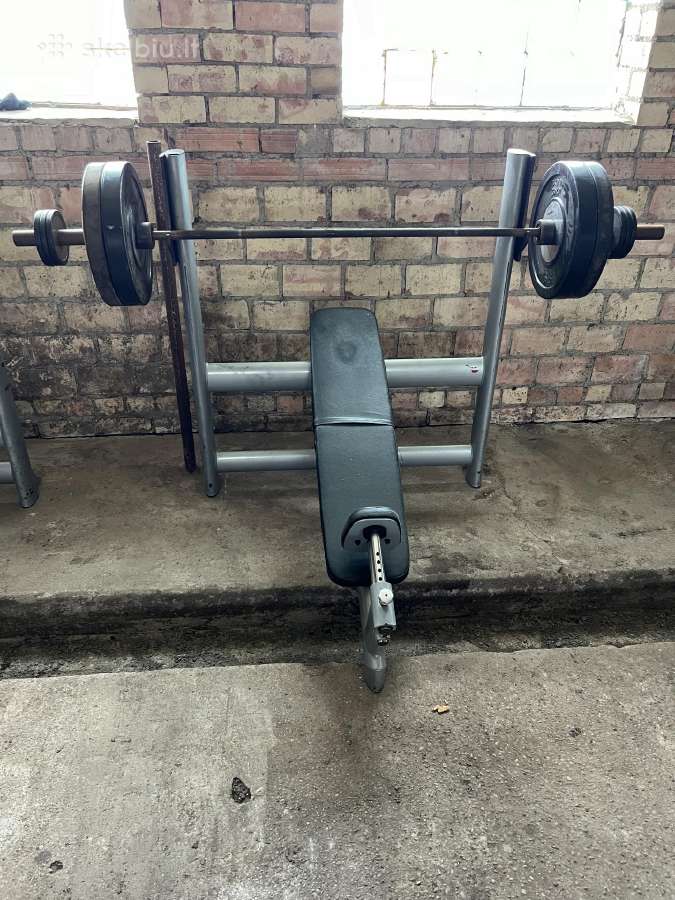 Cybex ir Gym80 krūtinės spaudimo suolai - Skelbiu.lt