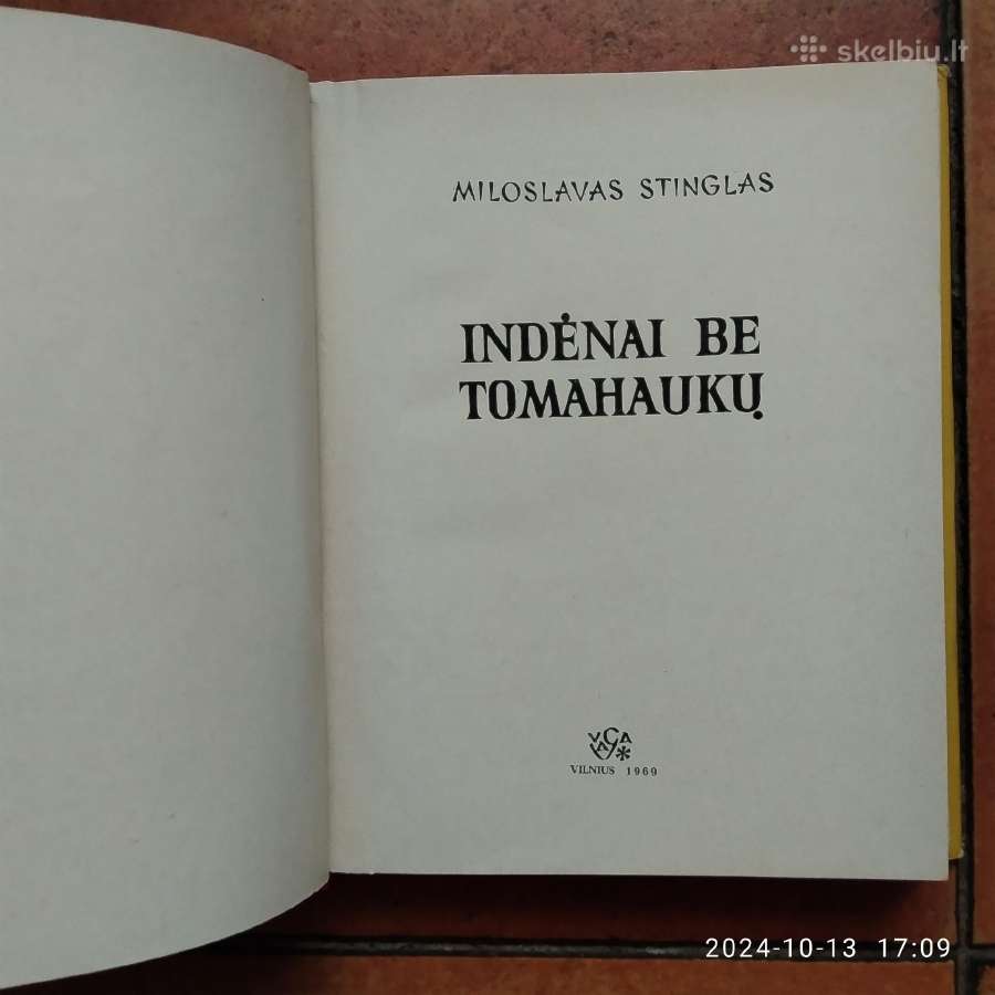 Miroslavas Stinglas "Indėnai be tomahaukų" 1969 m. - nuotraukos Nr. 5
