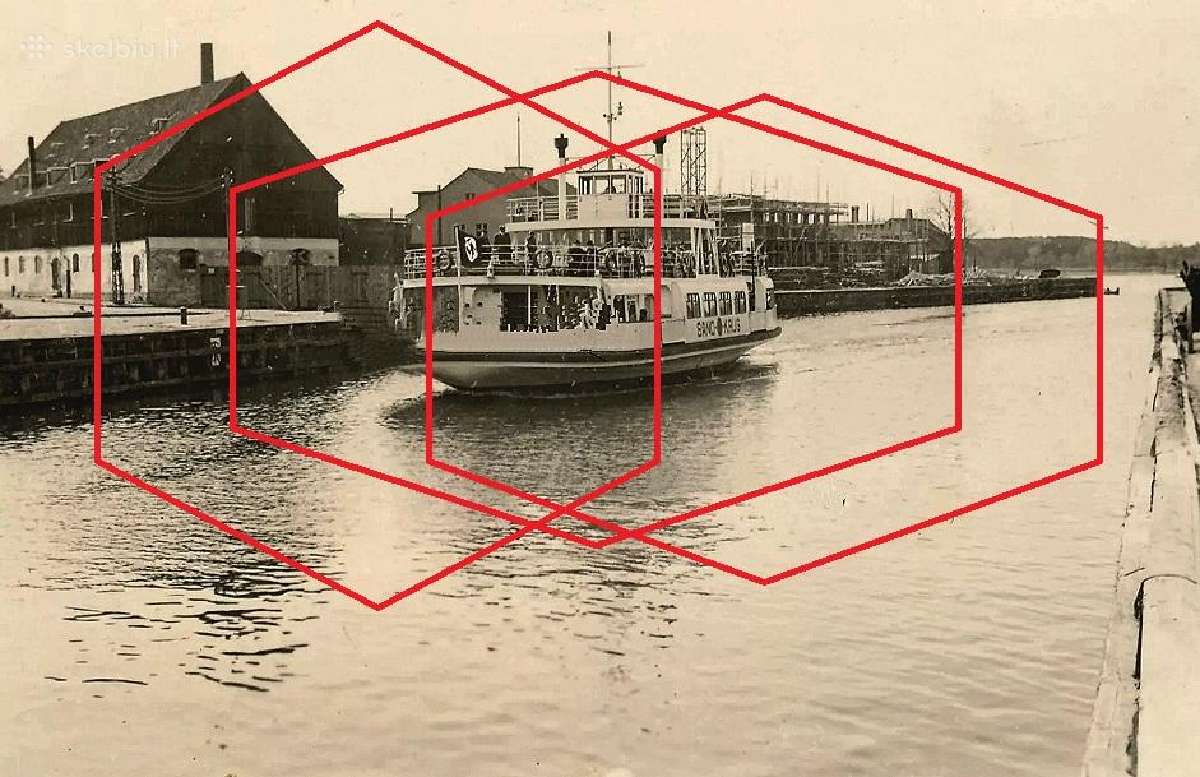 Memel Klaipeda sena labai reta Nuotrauka Perkela