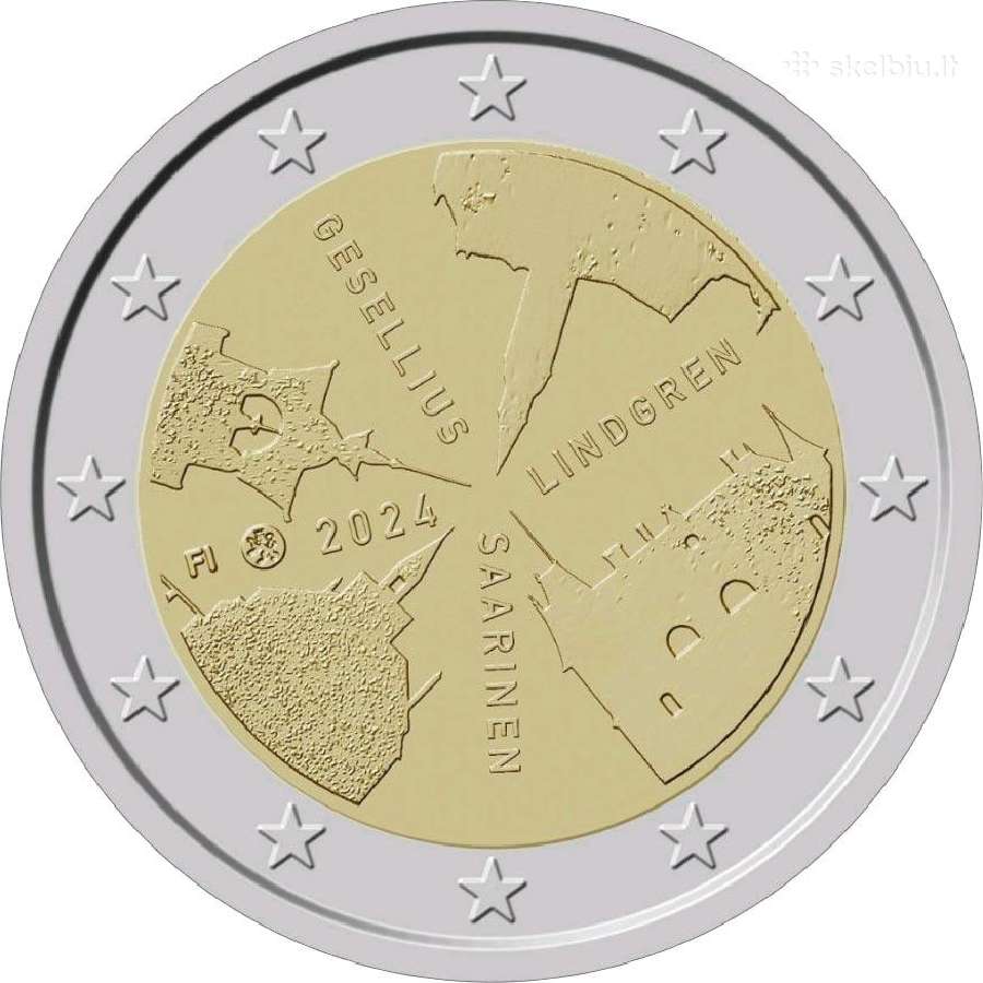 2 eurų Suomijos Unc proginės monetos - nuotraukos Nr. 11