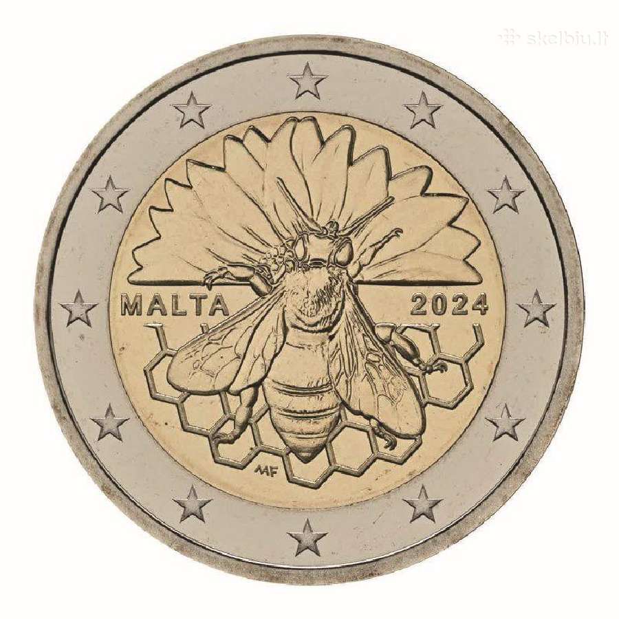2 eurų Maltos Unc proginės monetos - nuotraukos Nr. 9