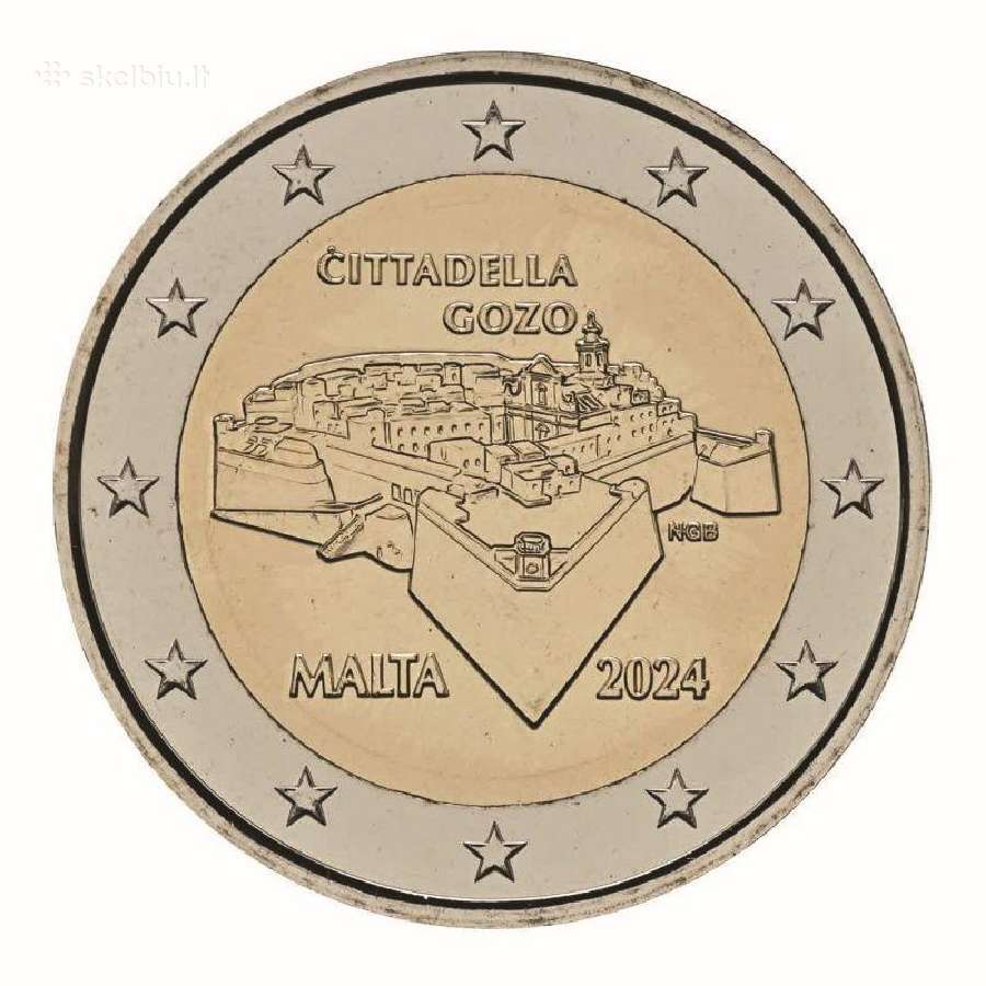 2 eurų Maltos Unc proginės monetos - nuotraukos Nr. 10