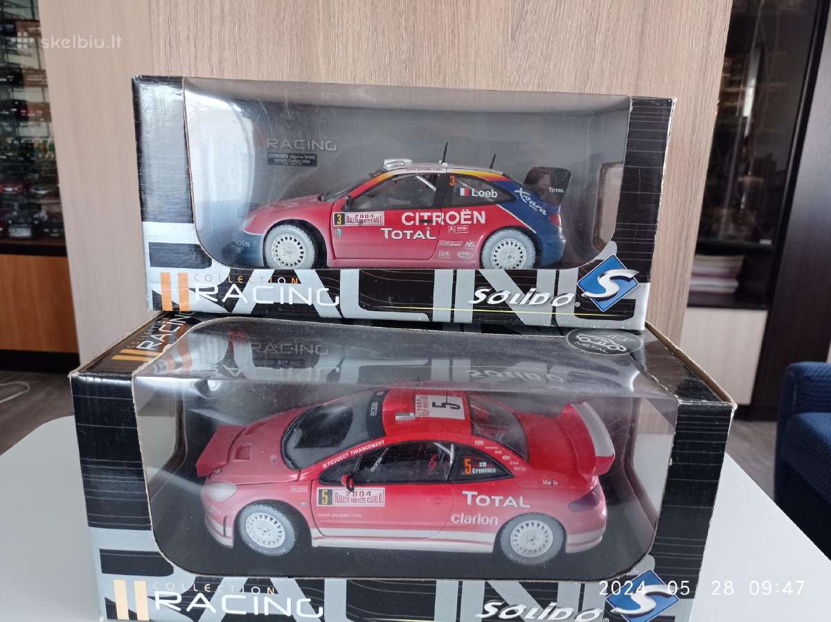 Peugeot307 ir Citroen xsara vrc 1:18