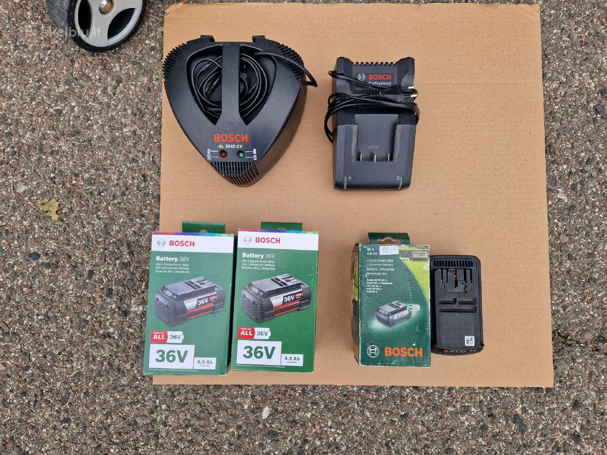 Bosch Rotak 37li ir 43li Akumuliatorinės vejapjov. - nuotraukos Nr. 3