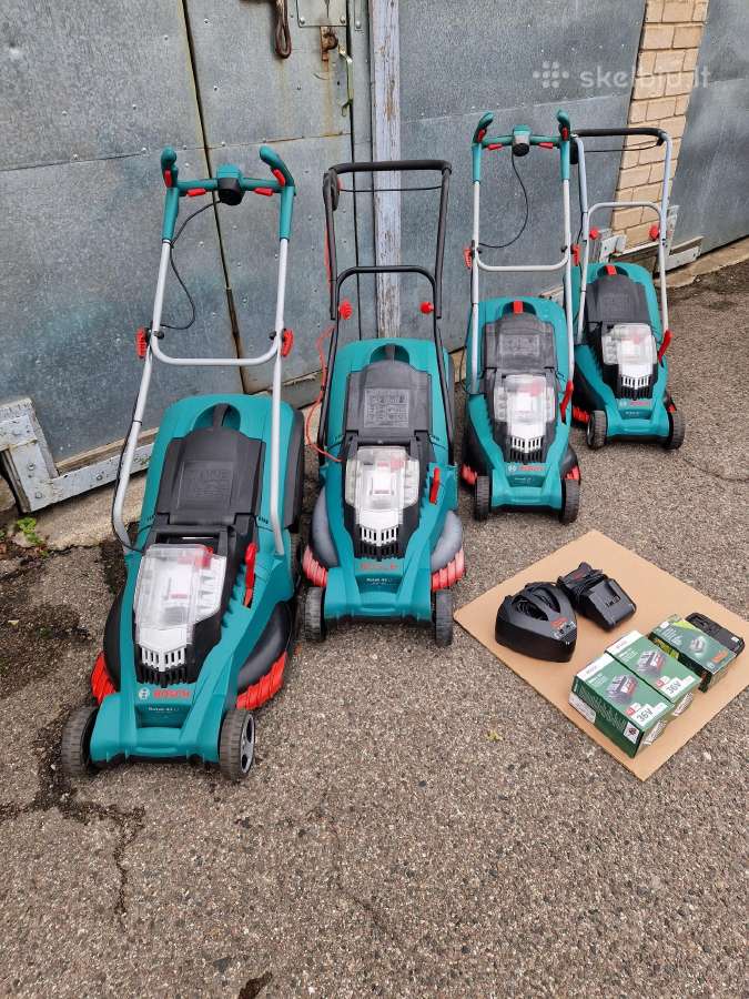 Bosch Rotak 37li ir 43li Akumuliatorinės vejapjov. - nuotraukos Nr. 2