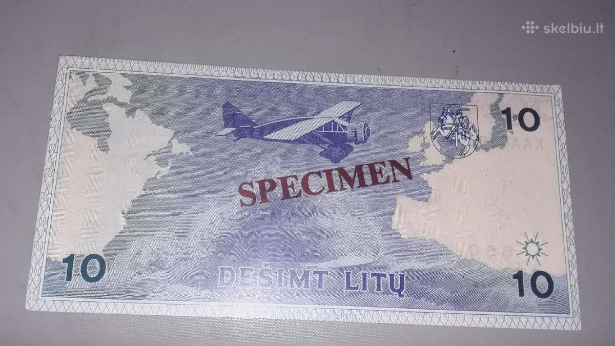 10,20,50,500 Lt autentiškumo bukletai - nuotraukos Nr. 5