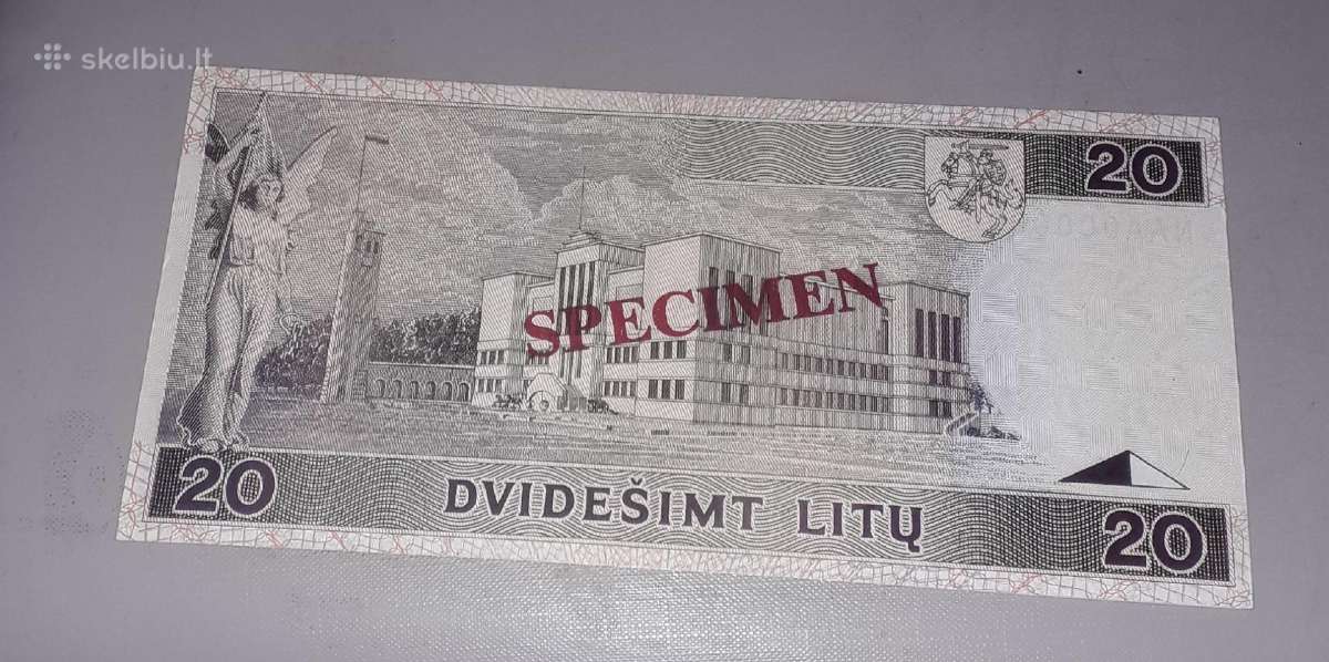 10,20,50,500 Lt autentiškumo bukletai - nuotraukos Nr. 8