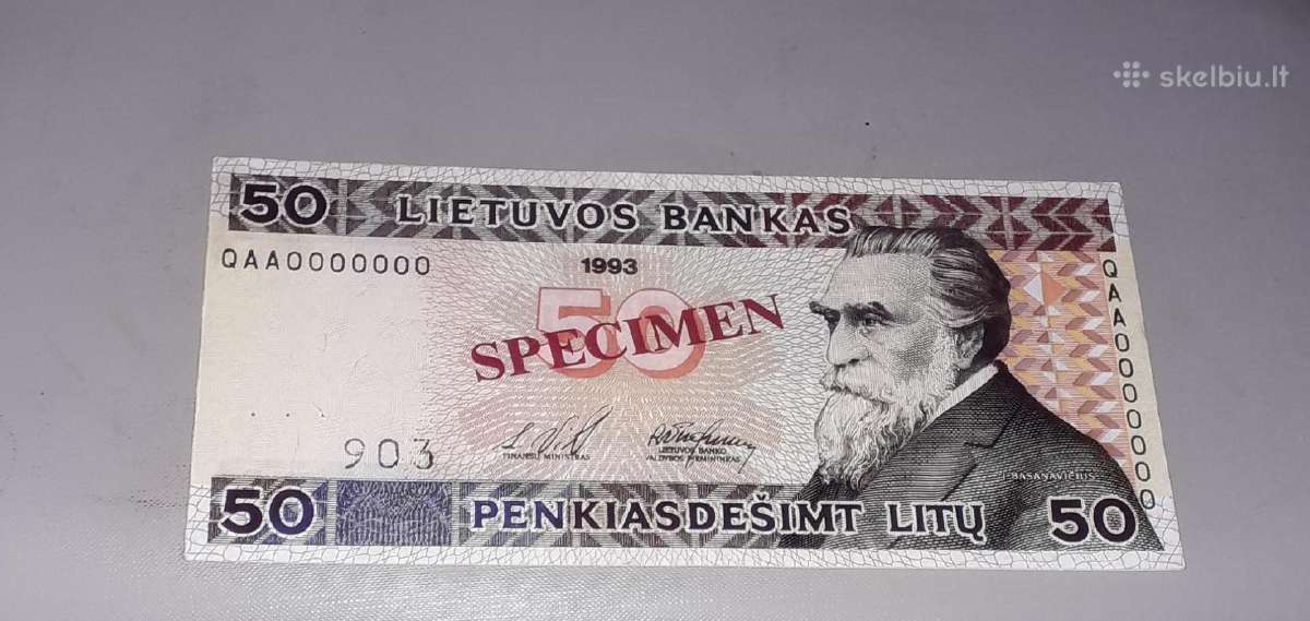 10,20,50,500 Lt autentiškumo bukletai - nuotraukos Nr. 10