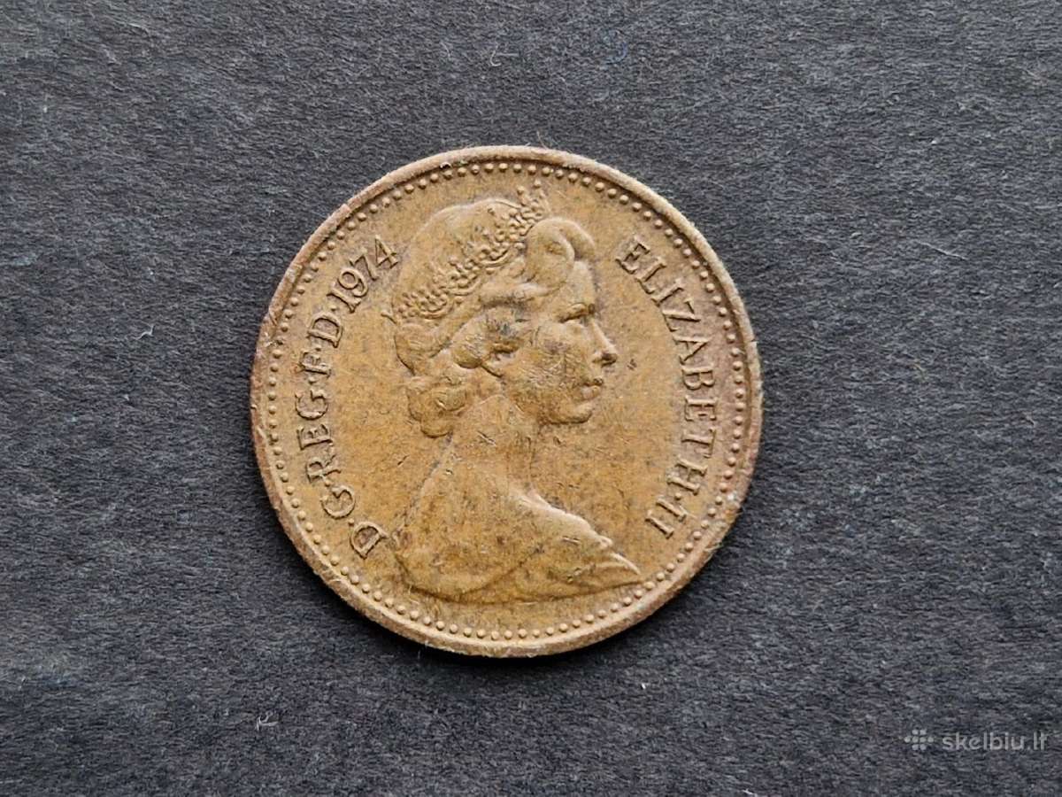 Jungtinės Karalystės (UK) 1/2 penso monetos - nuotraukos Nr. 8