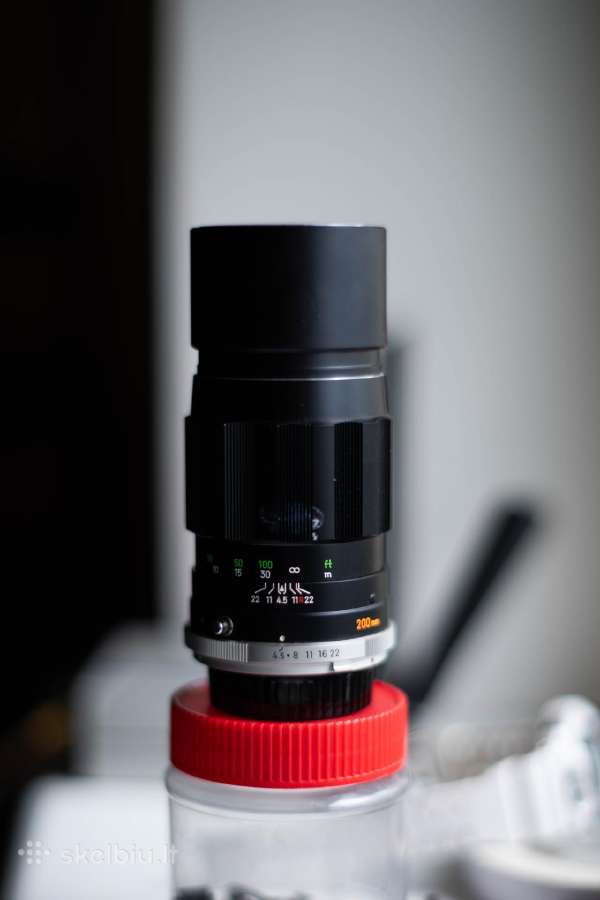 Minolta Mc Tele Rokkor Pe 200mm - nuotraukos Nr. 3