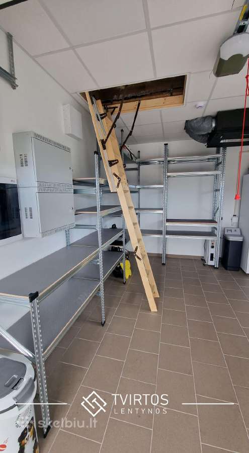 Stelažai su plokštėmis sandėliukams, ekspozicijai - nuotraukos Nr. 27