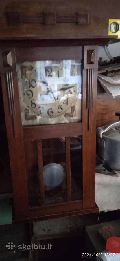Senoviniai mechaniniai laikrodžiai su kurantais - nuotraukos Nr. 7