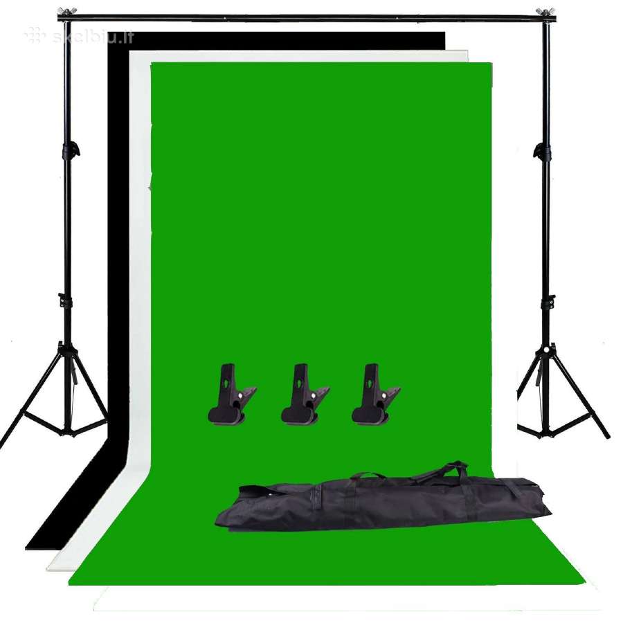 Apšvietimo ir fotostudijos rinkinys su softbox - nuotraukos Nr. 3