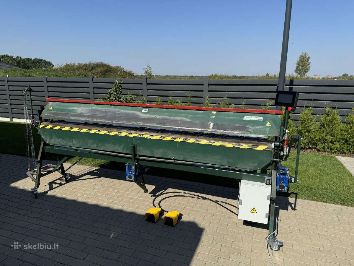 Automatinės skardos lankstymo lenkimo staklės - nuotraukos Nr. 12