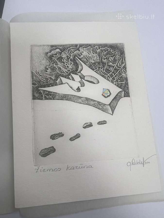 Garazina.didelyte Exlibris grafika