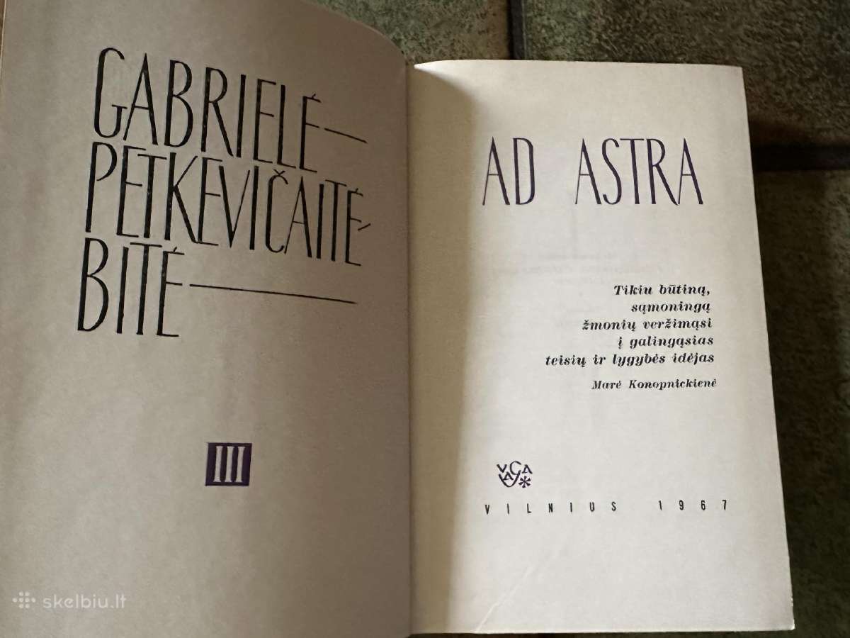 G.petkevicaite-bite Romanas Ad Astra 1967 m puiki - nuotraukos Nr. 2