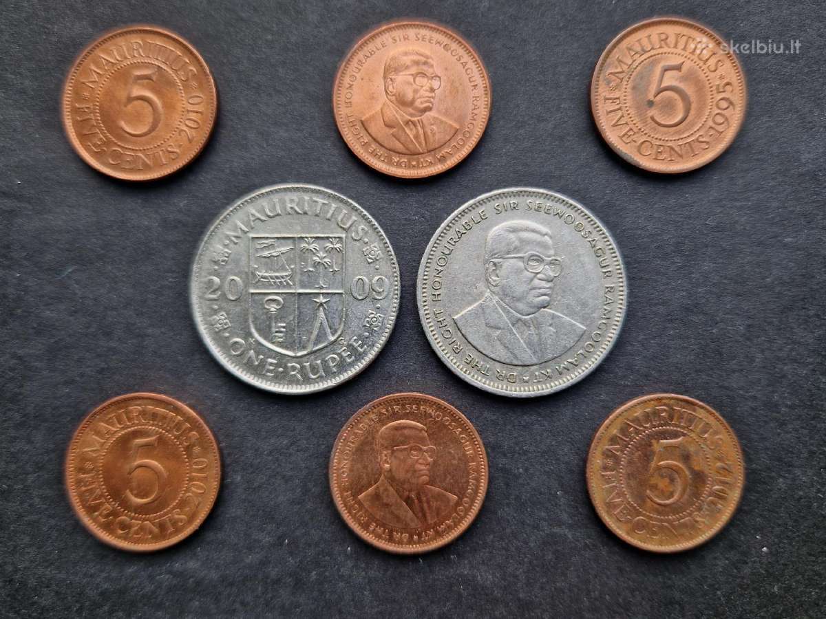 Mauricijaus Respublikos monetos iš apyvartos