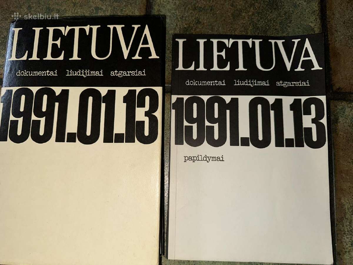 Lietuva 1991.01.13 Dokumentai liudijimai atgarsiai