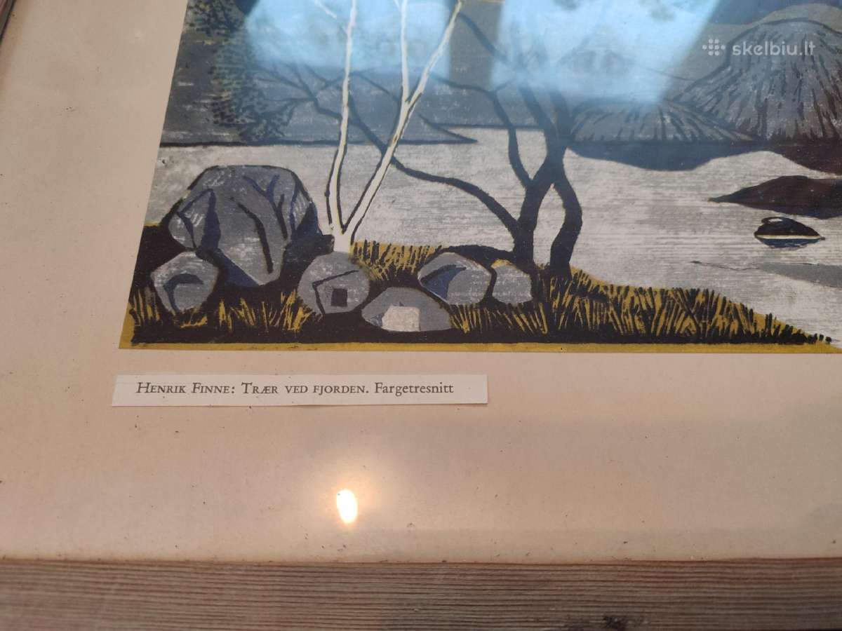 Sena litografija - nuotraukos Nr. 2