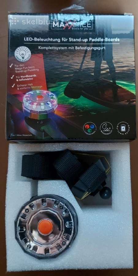 Irklenčių,kanojų,baidarių apšvietimo Rgb lempa - nuotraukos Nr. 6