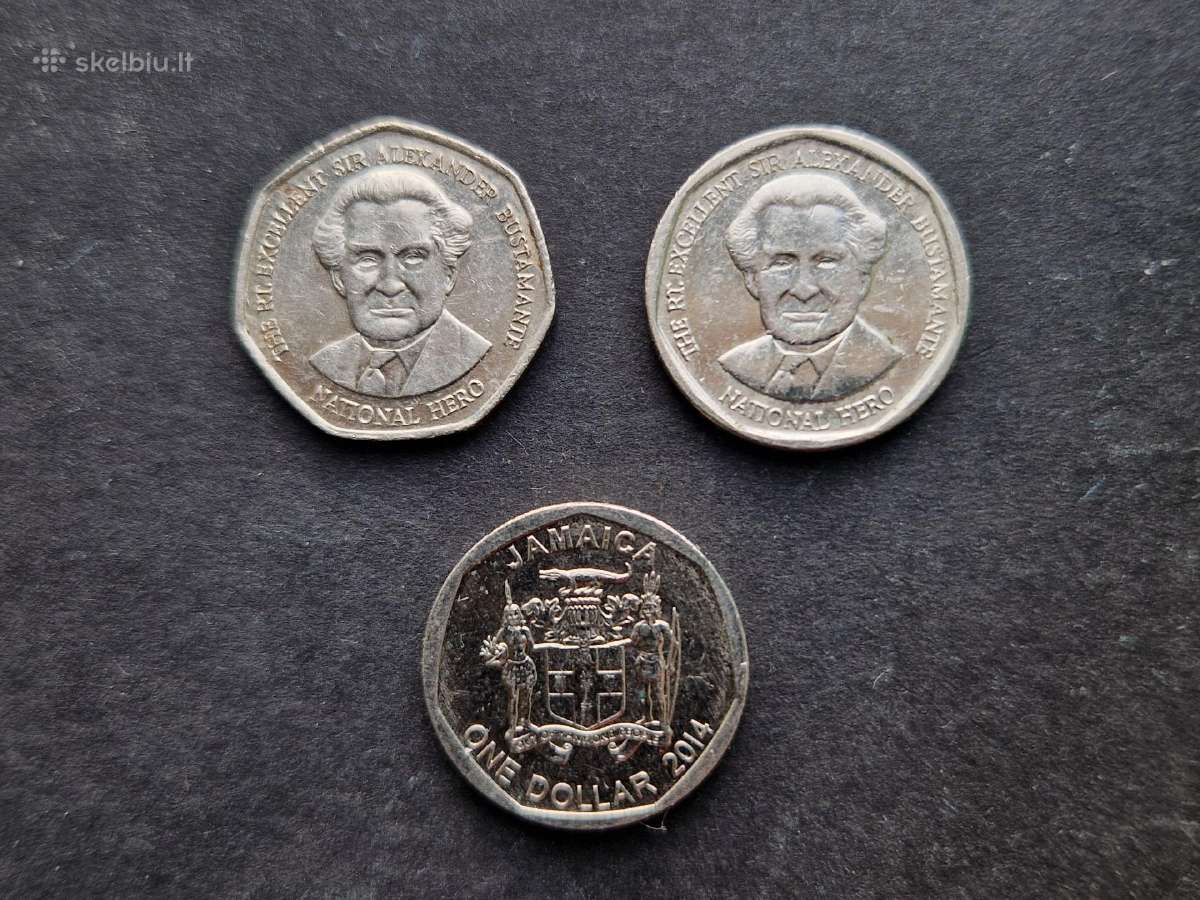 Jamaikos 1 dolerio nominalo monetos iš apyvartos