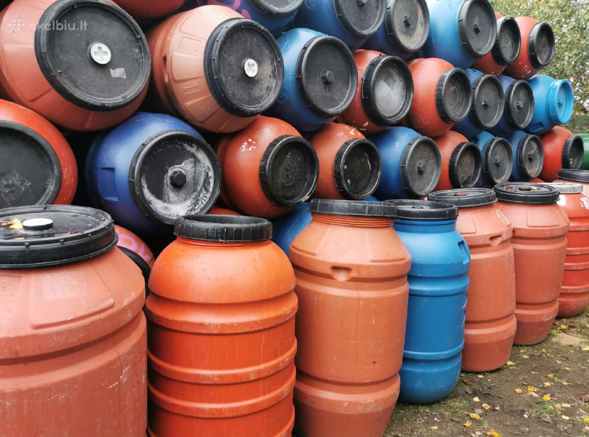 1000l talpos ibc konteineriai, 220l talpos - nuotraukos Nr. 3