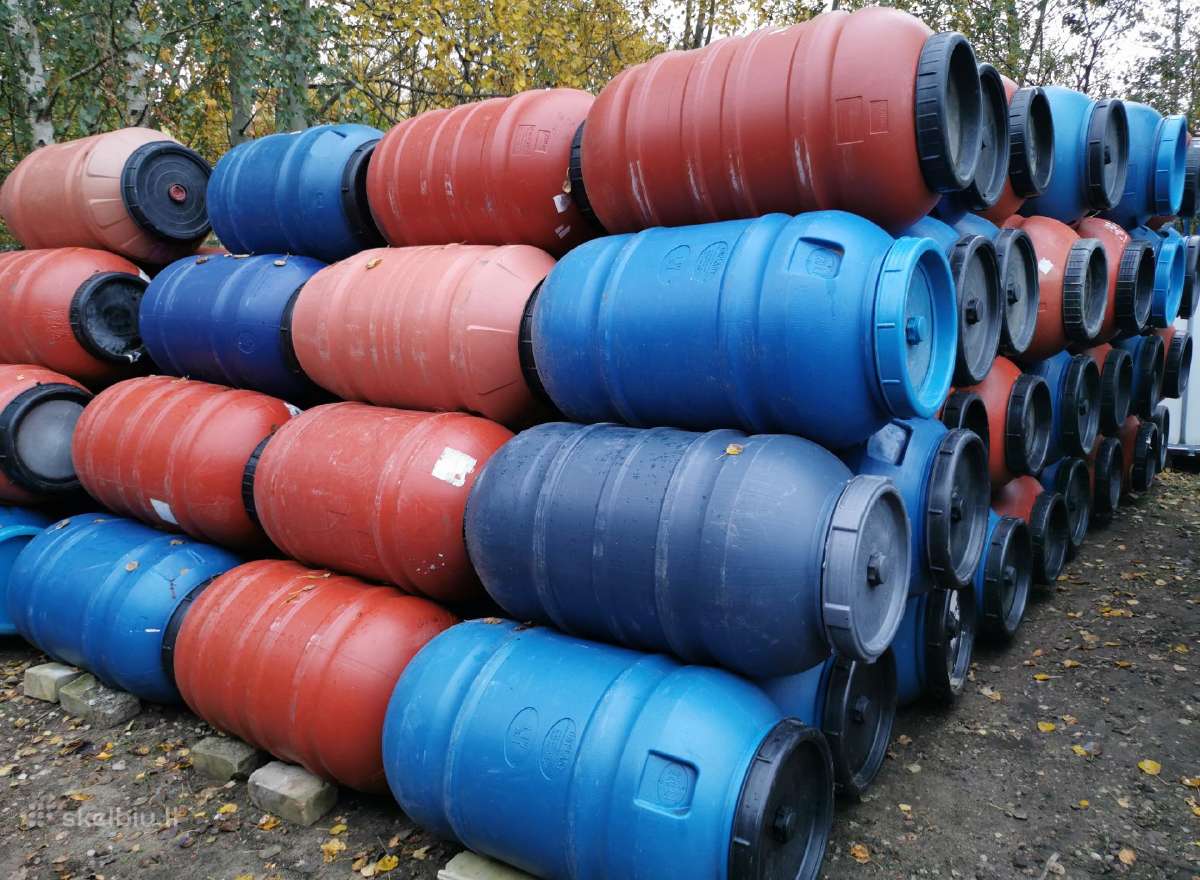 1000l talpos ibc konteineriai, 220l talpos - nuotraukos Nr. 2
