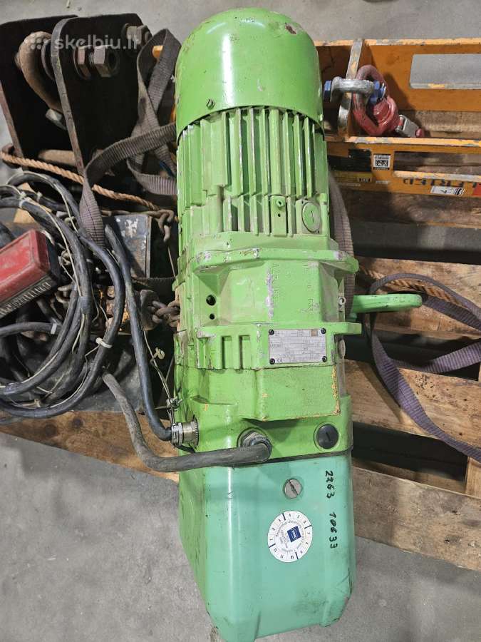 Grandininis Keltuvas Chain Hoist Stahl T510 - nuotraukos Nr. 4