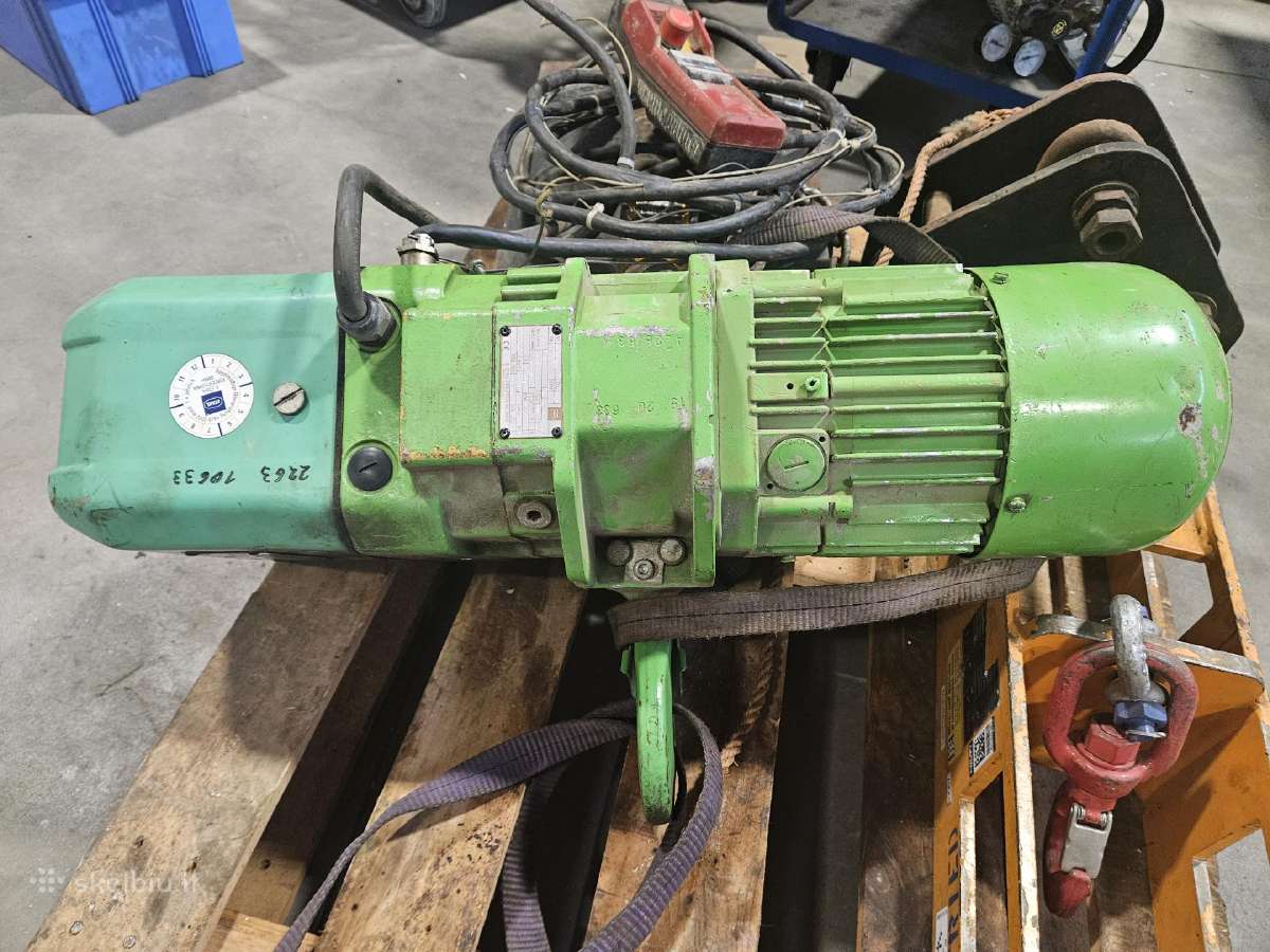 Grandininis Keltuvas Chain Hoist Stahl T510 - nuotraukos Nr. 6