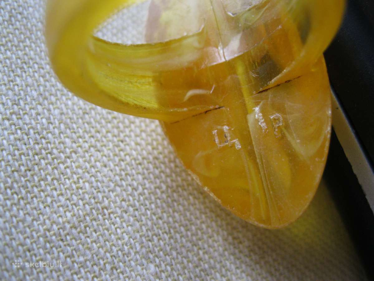 CCCP plastikinis ziedas.zr.foto.gintaro - imitacij - nuotraukos Nr. 5