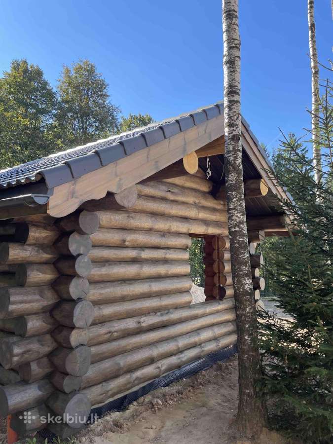 Parduodama rąstinė pirtis/ poilsio namas - nuotraukos Nr. 12